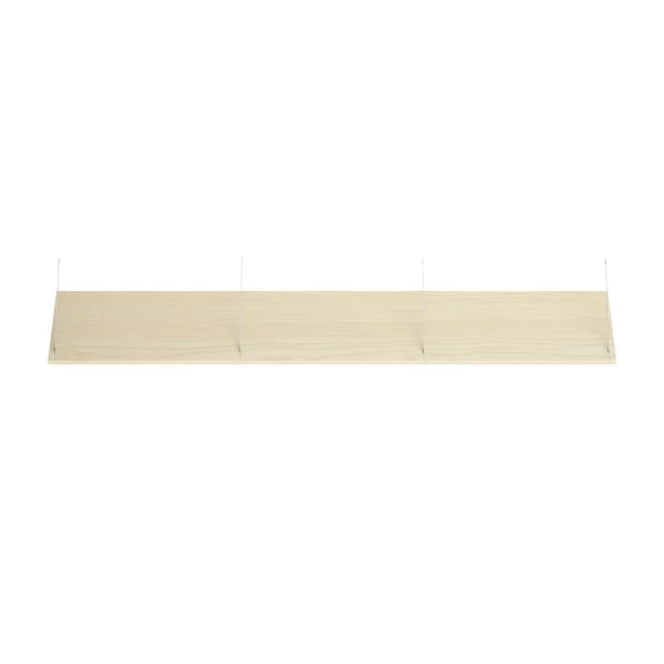 Brace shelf Ash 1800 mm white brackets